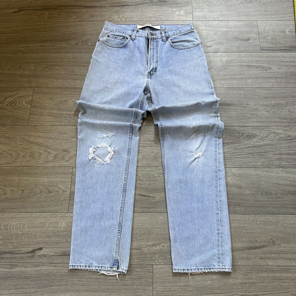 Gap Light Blue Denim Shorts Distressed